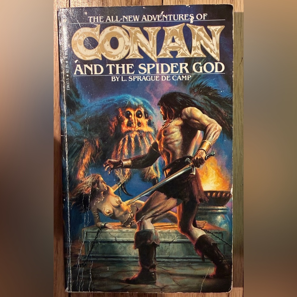Conan and the Spider God Book